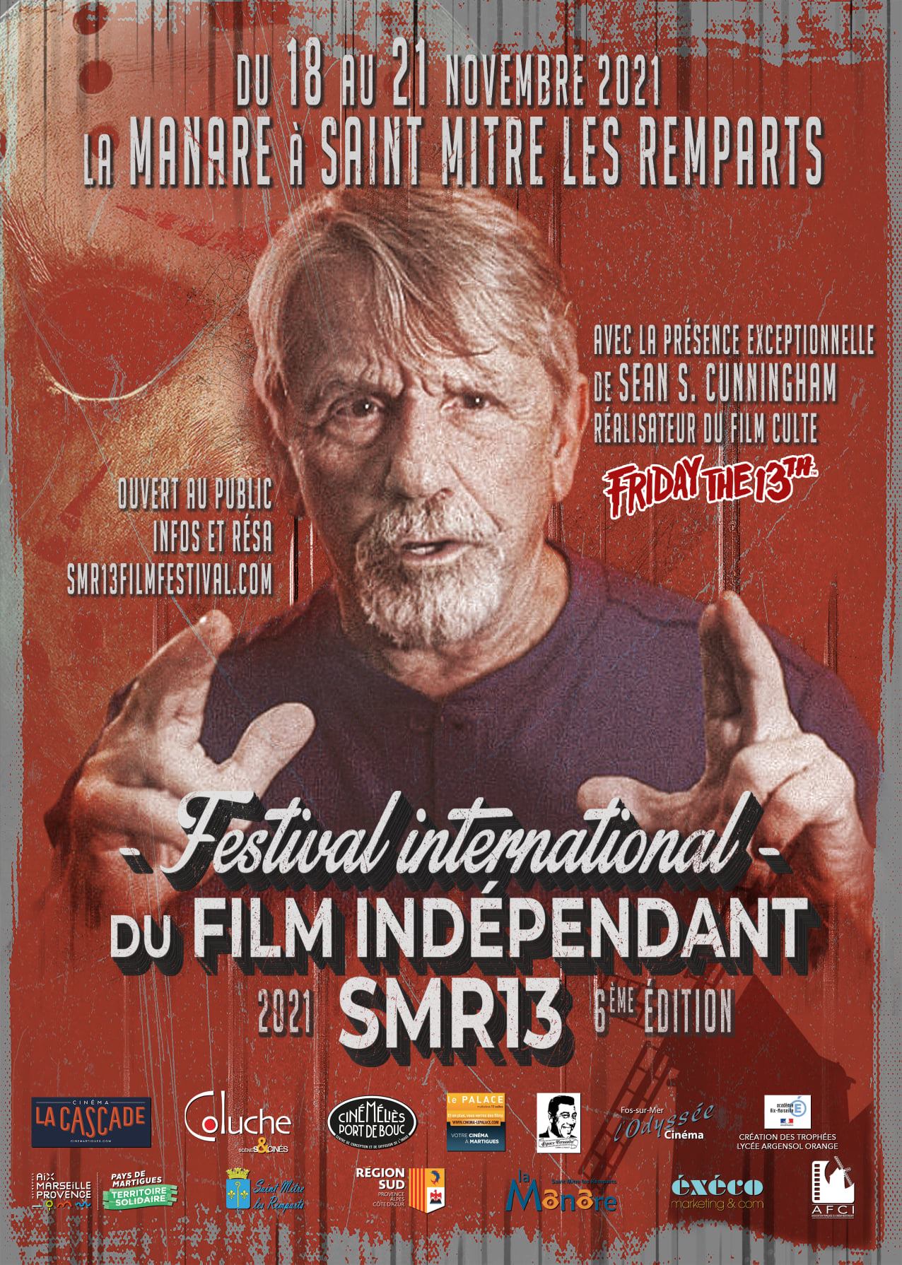 Affiche officielle 6ème Festival SMR13 2021 — Sean S. Cunningham