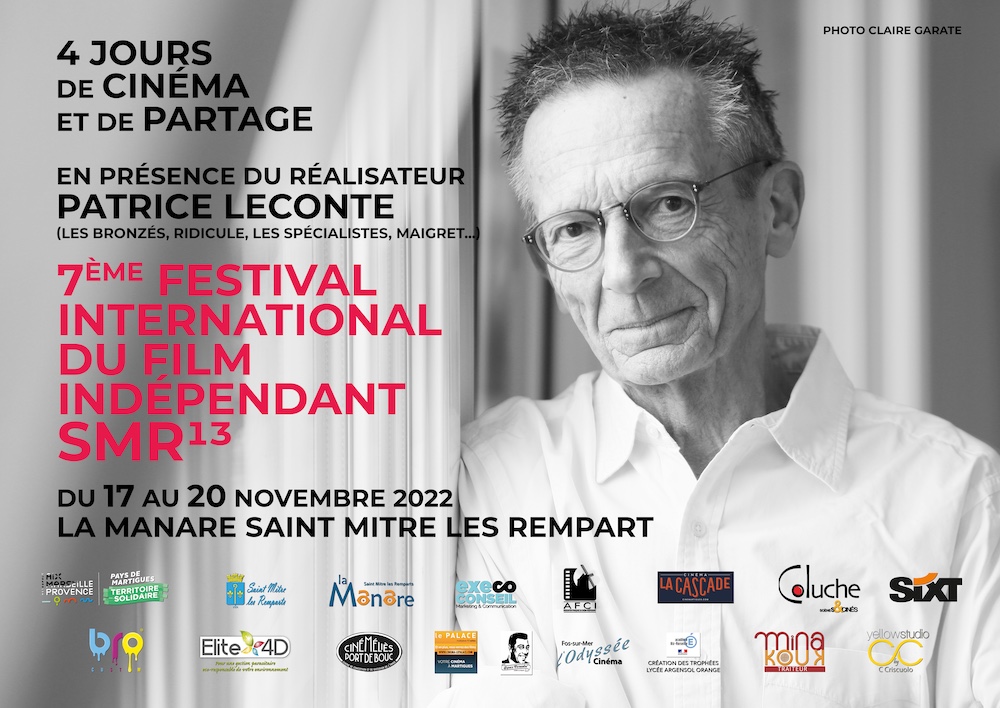 Affiche officielle 7ème Festival SMR13 2022 — Patrice Leconte