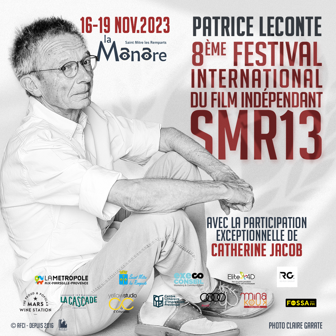 Affiche officielle 8ème Festival SMR13 2023 — Patrice Leconte
